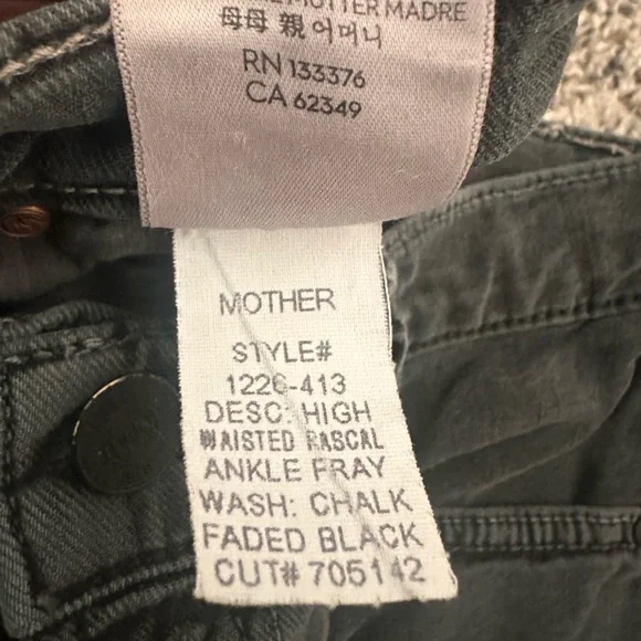 Mother rascal jeans size 29 - Picture 9 of 9